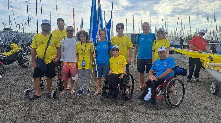 Para Sailing Brindisi torna vittoriosa dalla tappa del campionato nazionale Hansa 303 a Ravenna
